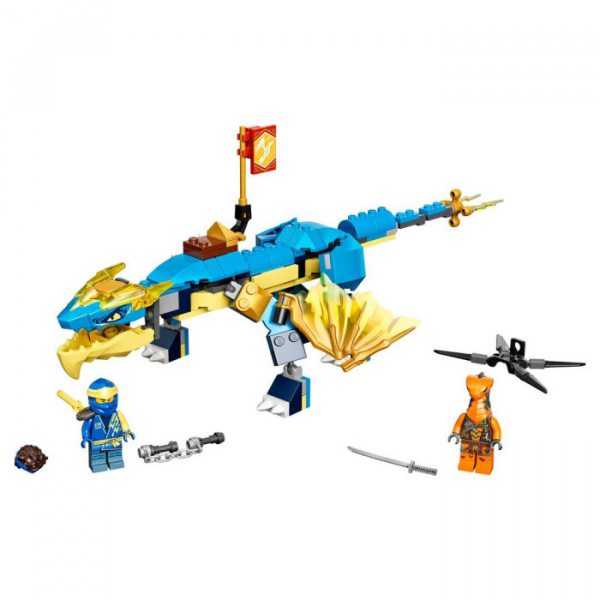 Купить конструктор lego ninjago 71760 лего ниндзя грозовой дракон эво джея 71760