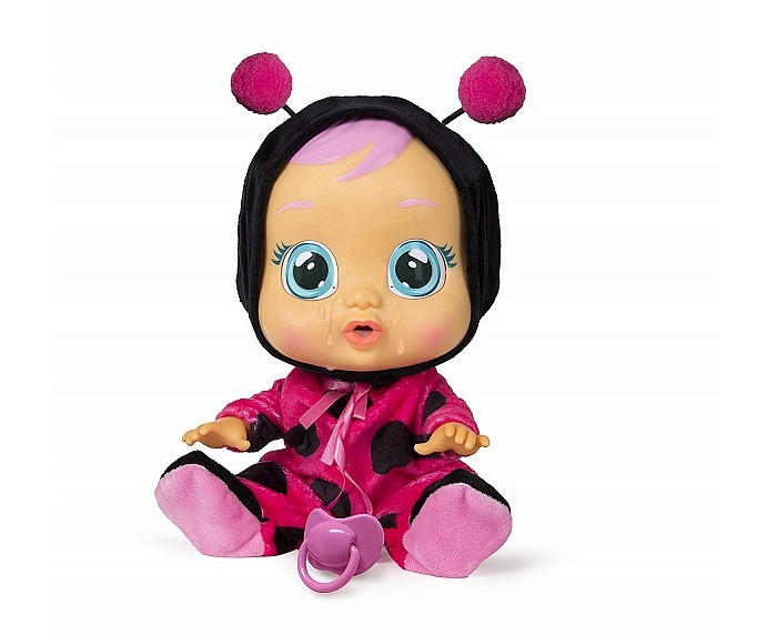 Купить imc toys crybabies плачущий младенец леди баг 96295