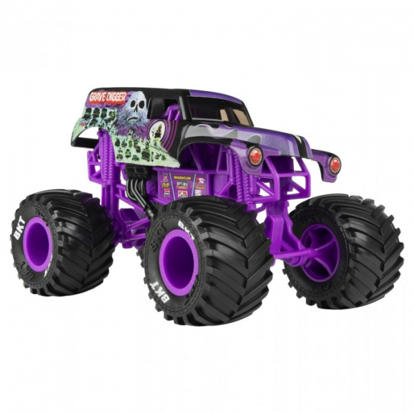 Купить monster jam коллекционная машинка грейв диггер 1:24 6060880