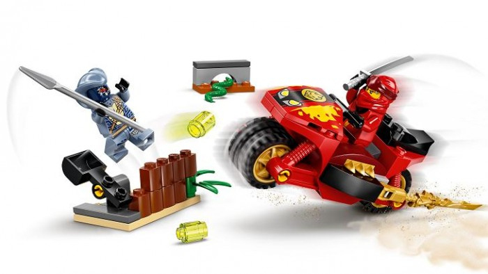 Купить конструктор lego ninjago мотоцикл кая 71734