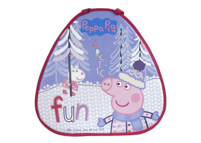 Купить ледянка 1 toy треугольная peppa 52х50 см т14004