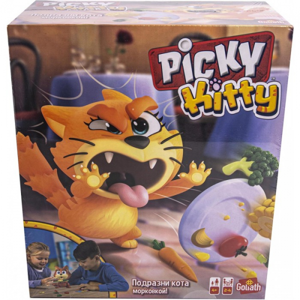 Купить goliath настольная игра picky kitty голодный кошак 31434