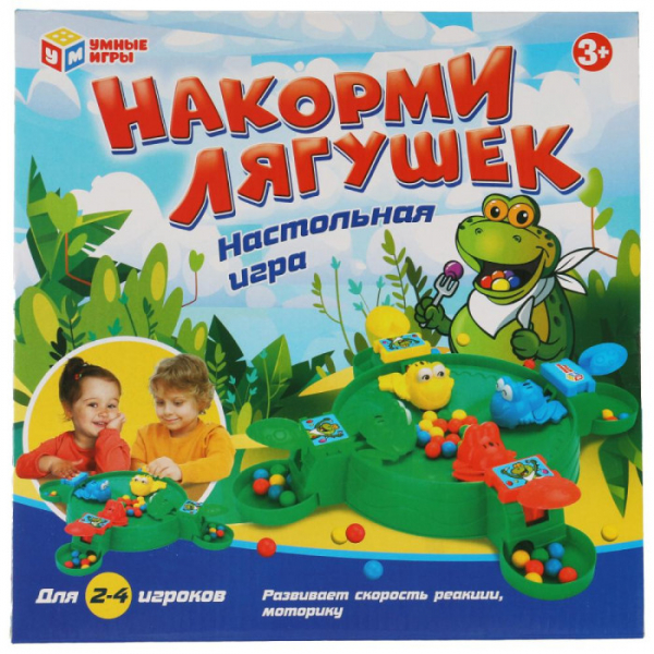 Купить умные игры настольная игра накорми лягушек b2032697-r b2032697-r