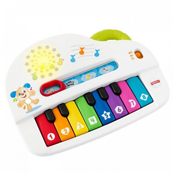 Купить музыкальный инструмент fisher price пианино gfk10 gfk10