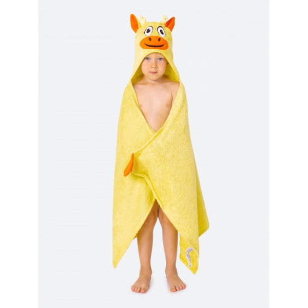 Купить babybunny полотенце детское махровое с капюшоном жираф 7a208