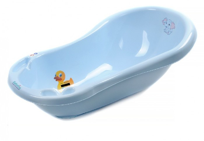 Купить elefantino ванна с антискользящей поверхностью и термометром 84 см 