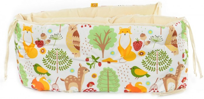 Купить бортик в кроватку honeymammy fawn 180x25 см sb-fa-07