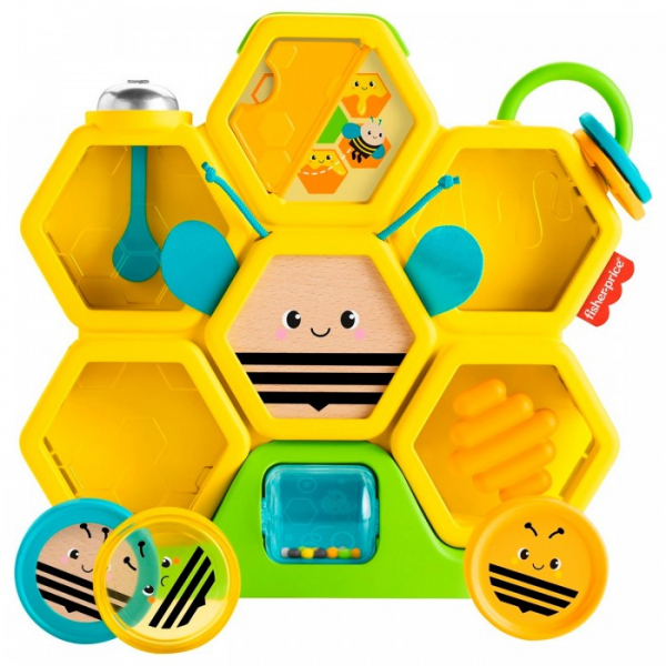 Купить развивающая игрушка fisher price пчелиный улей gjw27