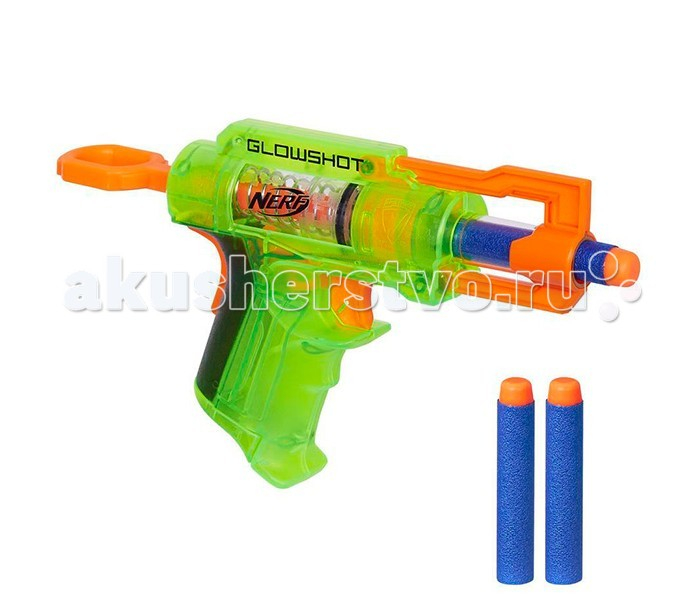 Купить nerf hasbro бластер элит глоушот b4615