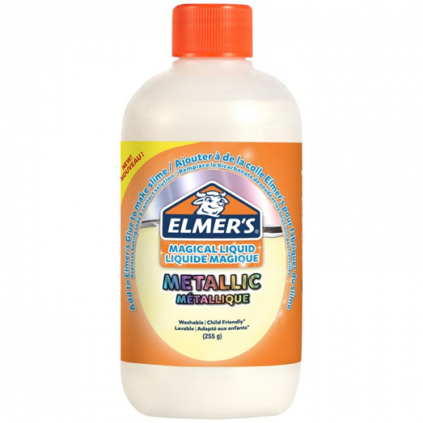 Купить развивающая игрушка elmers активатор для слаймов magic liquid металлик 255 г 2109492