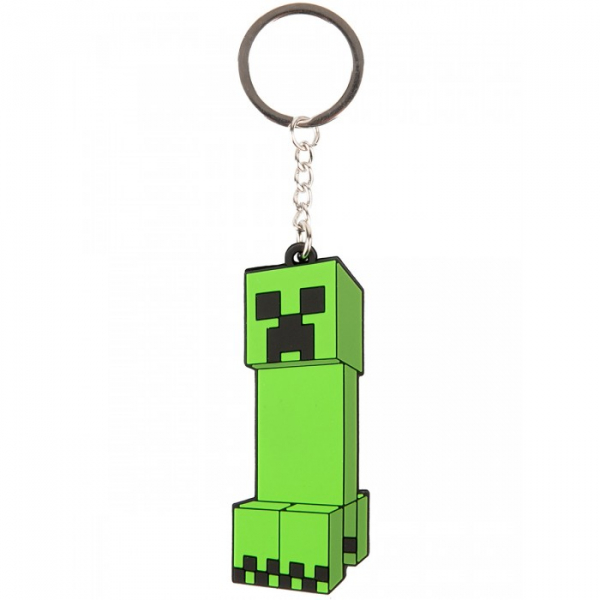 Купить minecraft брелок creeper anatomy flip tm13777