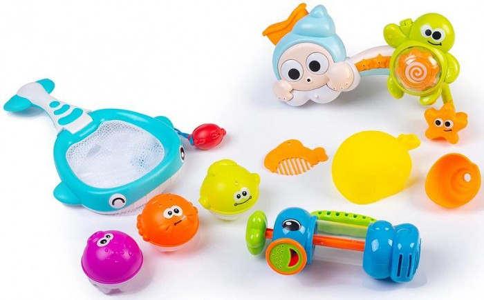 Купить babyhit набор игрушек для ванной aqua joy 3 aqua joy 3