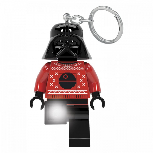 Купить конструктор lego брелок-фонарик для ключей star wars - darth vader in sweater lgl-ke173