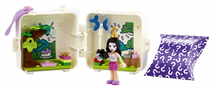 Купить конструктор lego friends 41663 лего подружки кубик эммы с далматинцем 41663