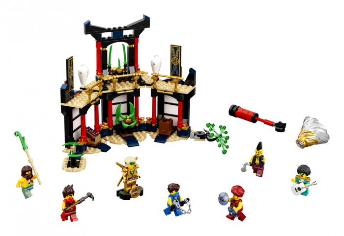 Купить конструктор lego ninjago турнир стихий 71735