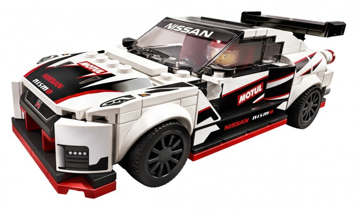 Купить конструктор lego speed champions nissan gt-r nismo 76896