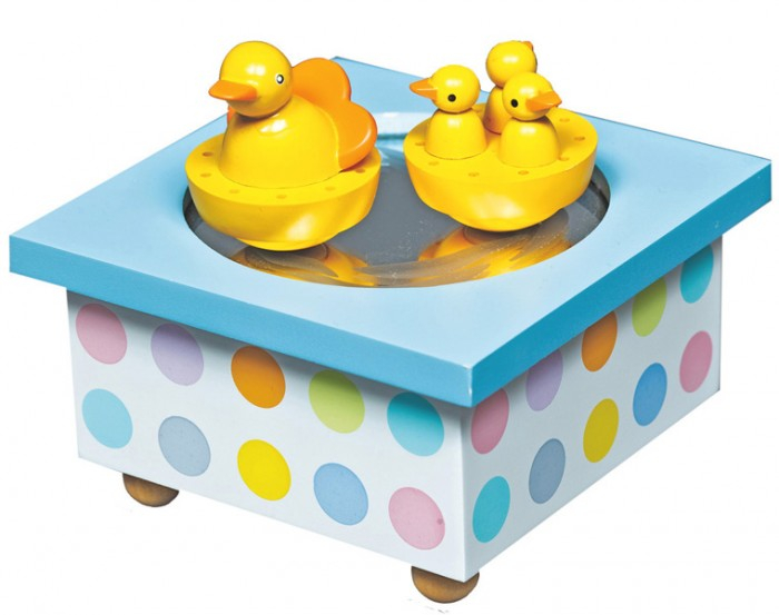 Купить trousselier музыкальная шкатулка wooden box duck s95001