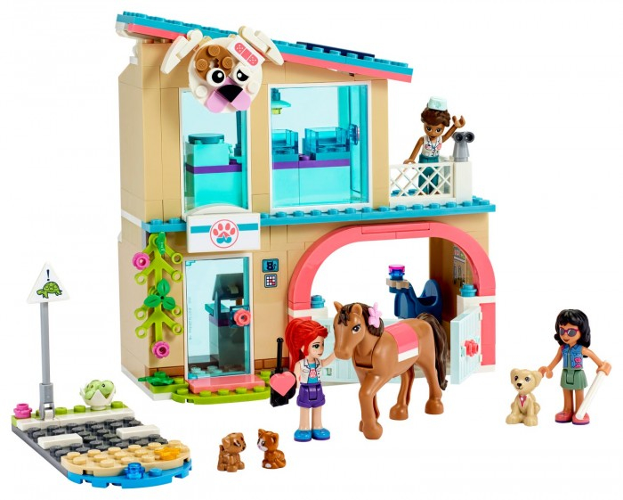 Купить конструктор lego friends 41446 лего подружки ветеринарная клиника хартлейк-сити 41446