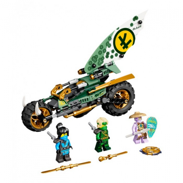 Купить конструктор lego ninjago 71745 лего ниндзя мотоцикл ллойда для джунглей 71745