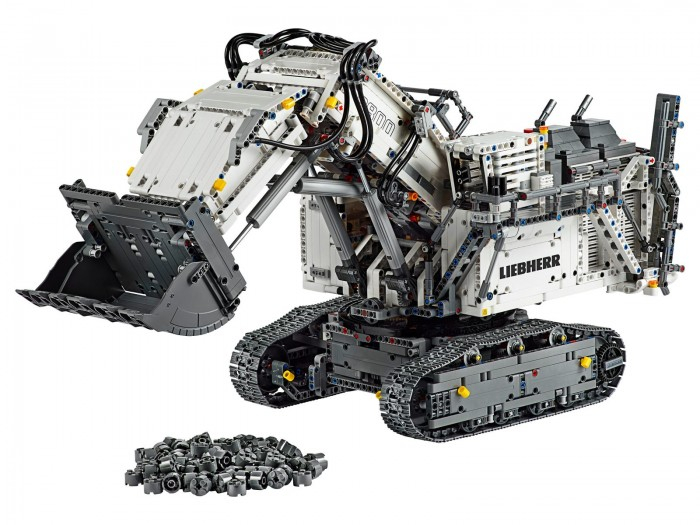 Купить конструктор lego technic 42100 лего техник экскаватор liebherr r 9800 42100