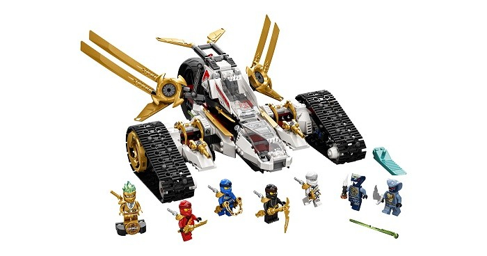 Купить конструктор lego ninjago сверхзвуковой самолёт 71739