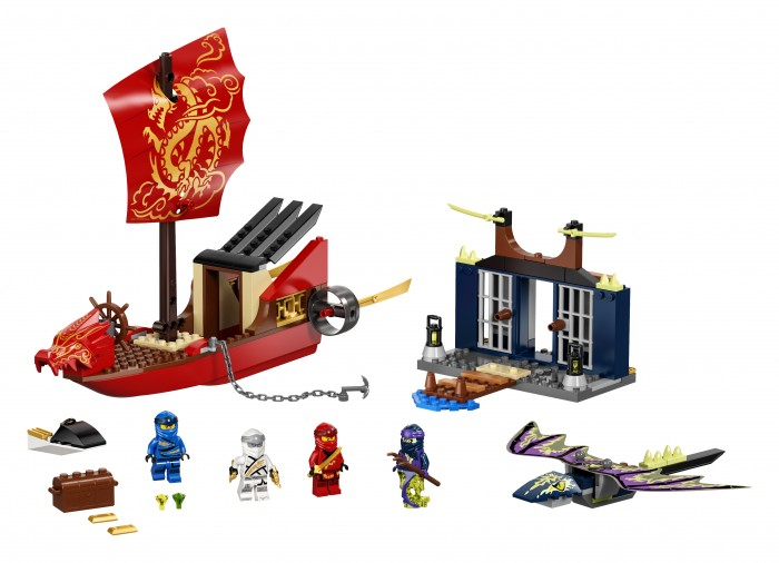 Купить конструктор lego ninjago дар судьбы решающая битва 71749