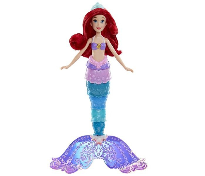 Купить disney princess кукла ариэль радужная f03995l0