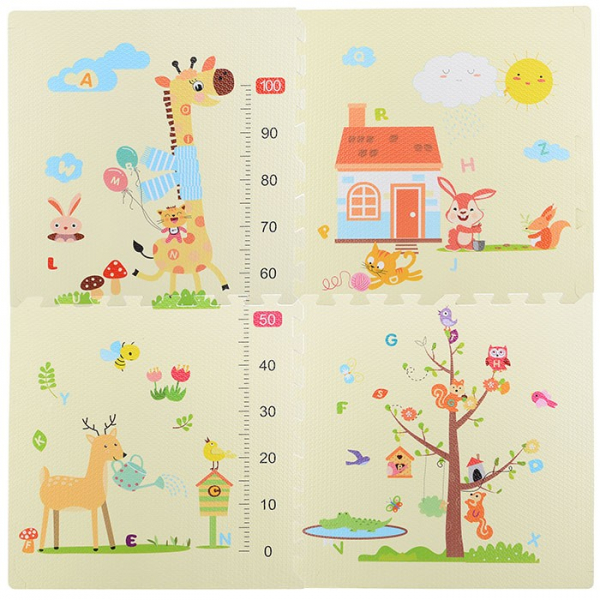 Купить игровой коврик ural toys пазл 60х60x1 см u049070y u049070y