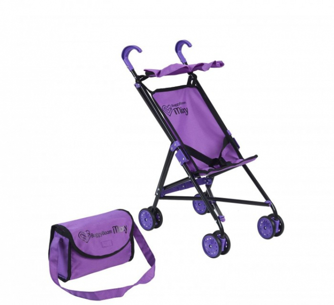 Купить коляска для куклы buggy boom трость mixy 55x52x26 см 8005