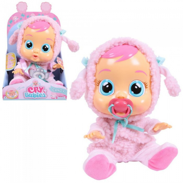 Купить imc toys cry babies плачущий младенец candy 31 см 93751