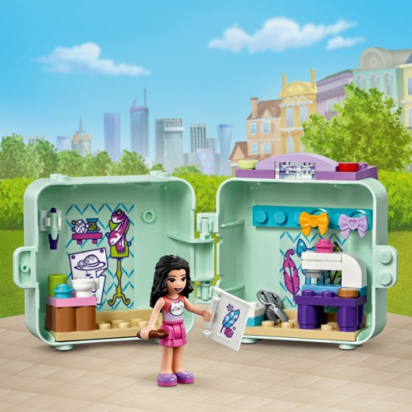 Купить конструктор lego friends модный кубик эммы 41668