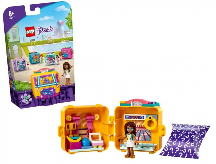 Купить конструктор lego friends кубик андреа для плавания 41671