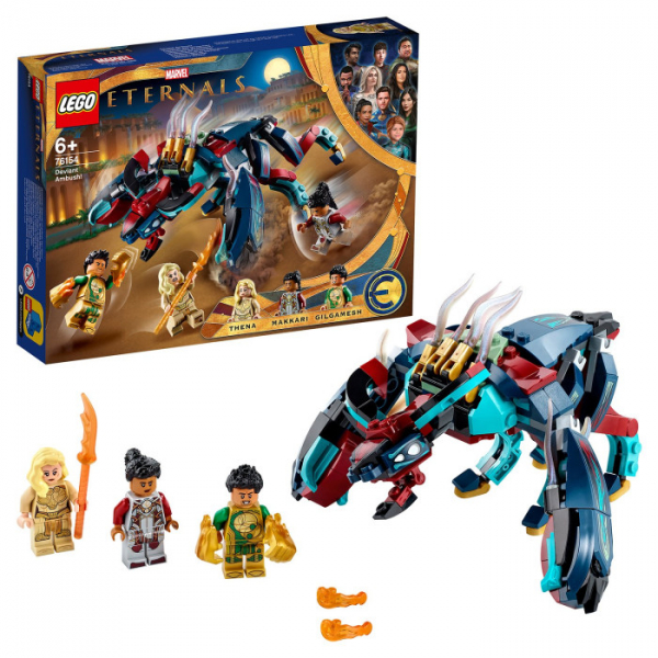 Купить конструктор lego super heroes засада девиантов 76154