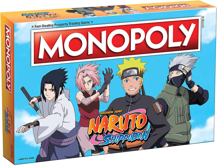 Купить winning moves игра монополия naruto (наруто) на английском языке wm00167-en1-6