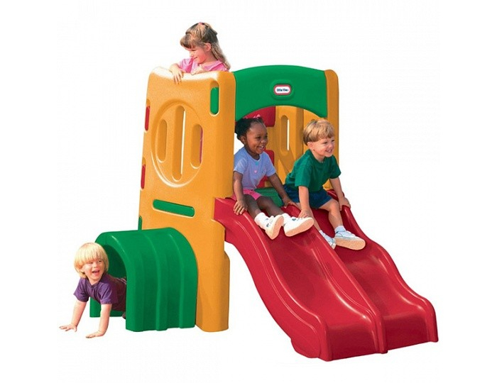 Купить little tikes игровой комплекс с двойной горкой 4261