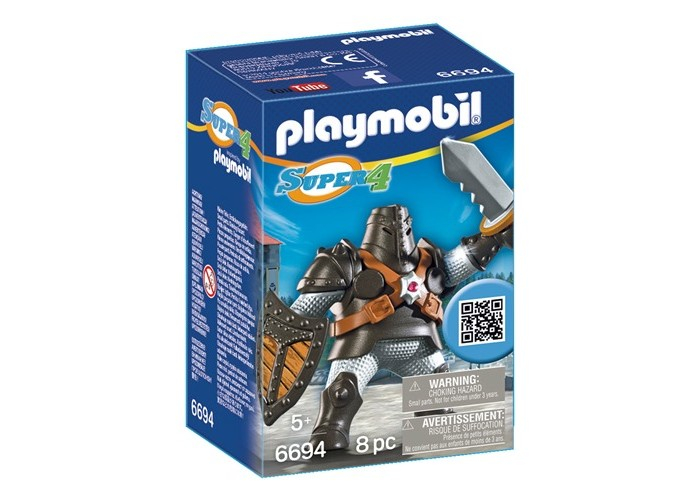 Купить конструктор playmobil супер4: черный колосс 6694pm