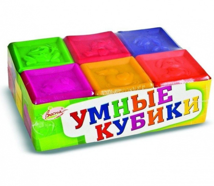 Купить развивающая игрушка весна умные кубики в1729