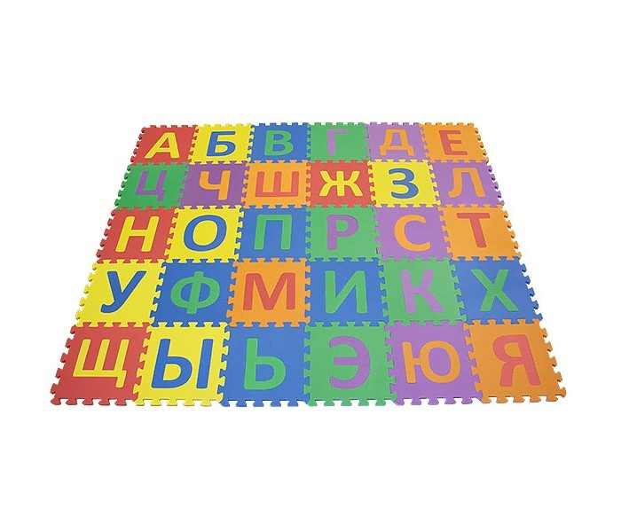 Купить игровой коврик funkids 12" алфавит-2, толщина 15мм kb-001r kb-001r