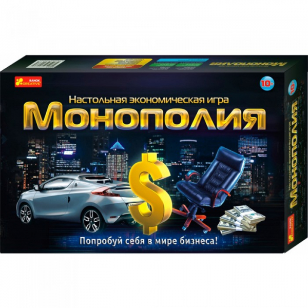 Купить ранок настольная игра, монополия 12119001