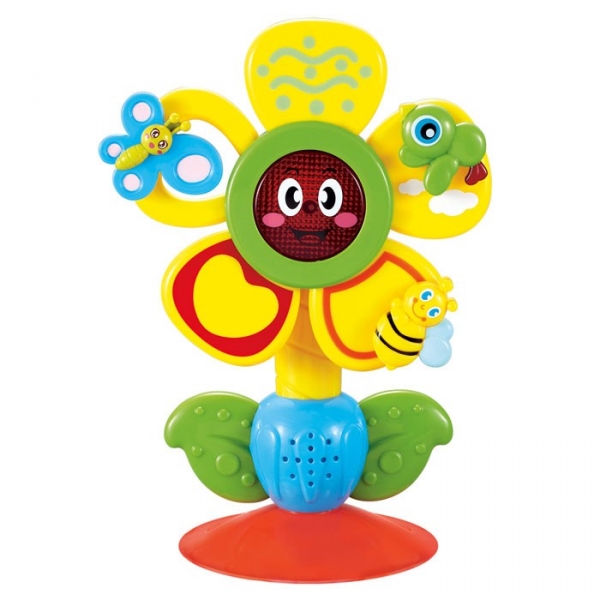 Купить happy baby на присоске fun flower 330072