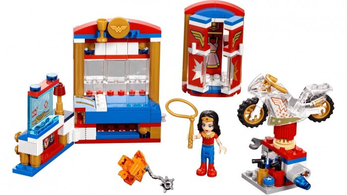 Купить конструктор lego super heroes дом чудо-женщины 41235