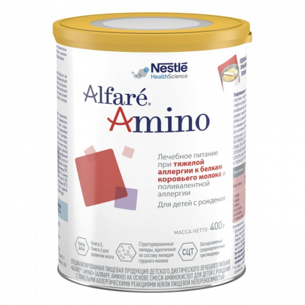 Купить nestle alfare amino лечебная смесь 400 г 12265911