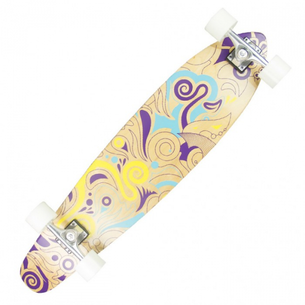 Купить maxcity скейтборд mc long board 38' figure скейтборд mc long board 38' figure