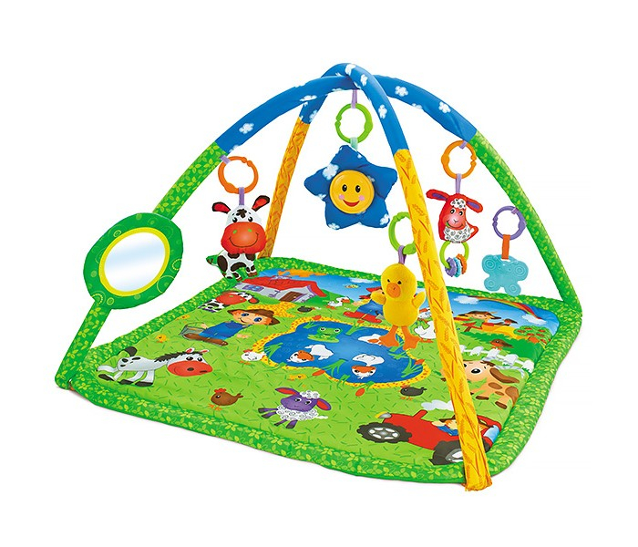 Купить развивающий коврик funkids happy farm gym cc9805 13710-0