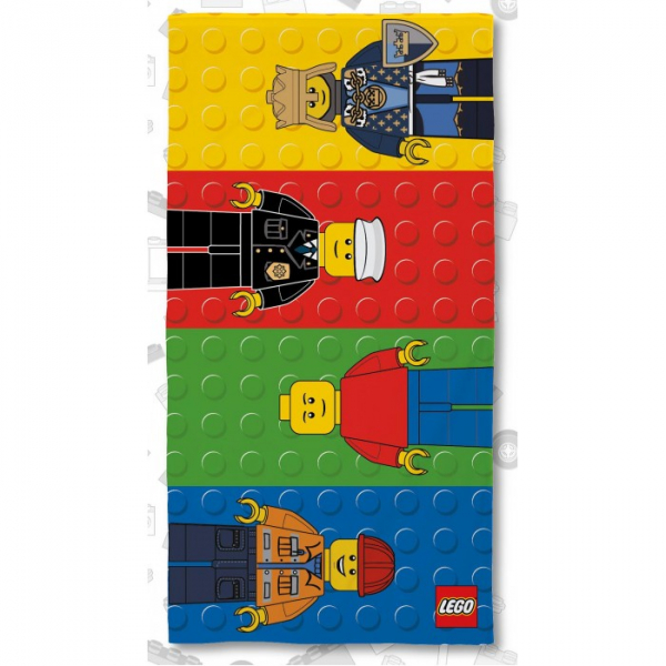 Купить lego полотенце classic minifigures 70х140 lg3mfgtw001ru