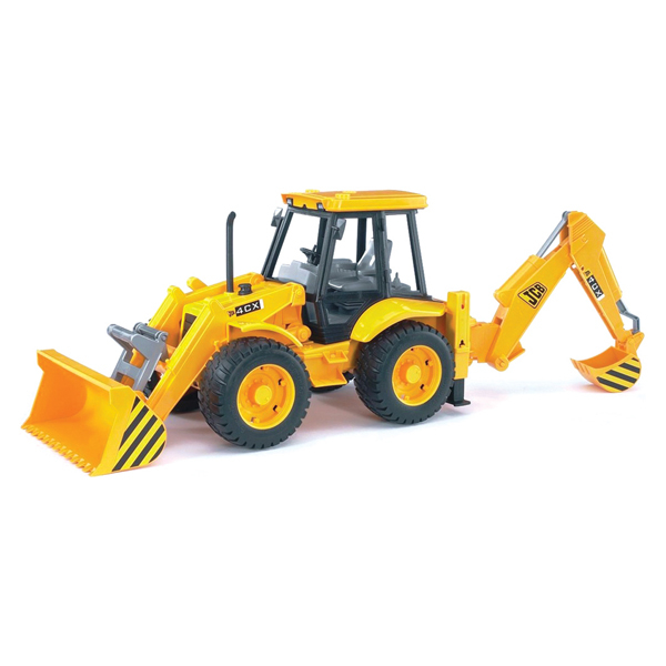 Купить bruder экскаватор–погрузчик колёсный jcb 4cx 02-428