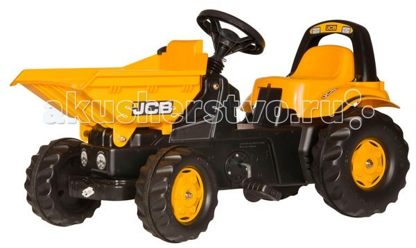 Купить rolly toys педальная машина jcb 100723/024247