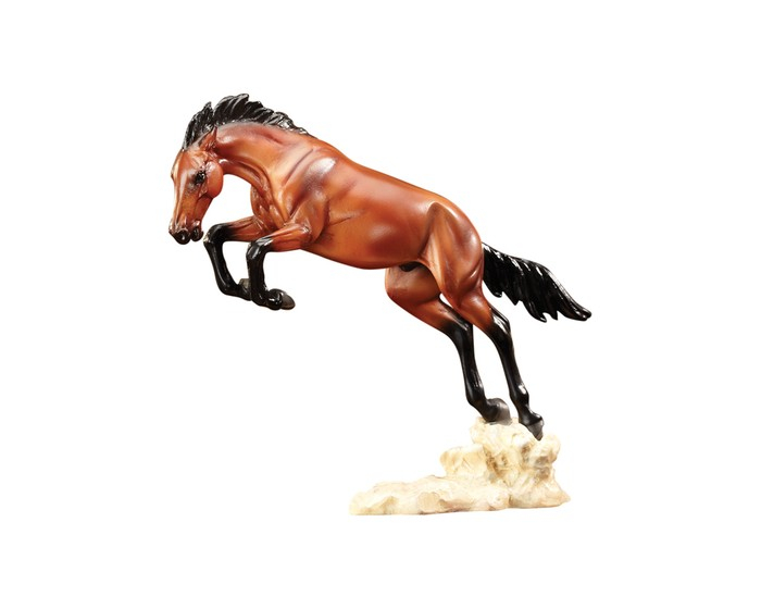 Купить breyer скульптура дикий бронко (по мотивам ф.ремингтона) 8264