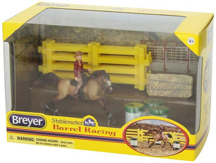 Купить breyer набор вестерн-баррел 5377