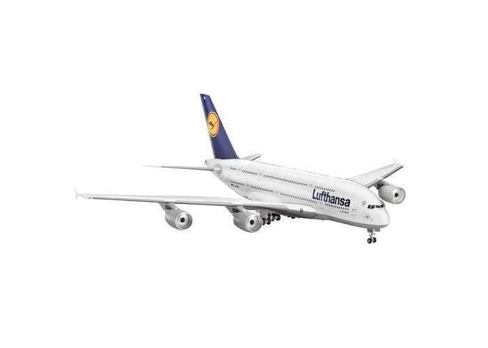 Купить конструктор revell сборная модель аэробус a380 lufthansa 04270r